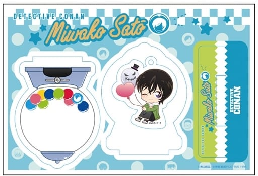 Miwako Sato Detective Conan Transparent Acrylic Stand 4 Acrylic Stand [USED]
