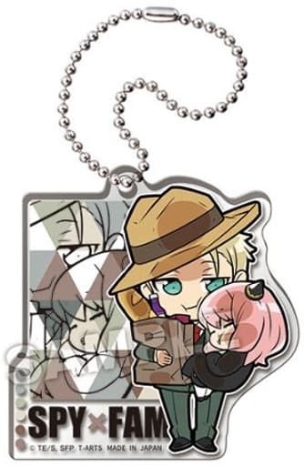 Loid Forger Anya Forger SPY x FAMILY Pita! Deformed Acrylic Key Chain Key Chain [USED]
