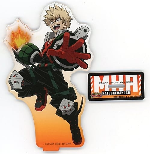 My Hero Academia Katsuki Bakugo Acrylic Plate with Stand ULTRA IMPACT Vol.1 Acrylic Stands [USED]