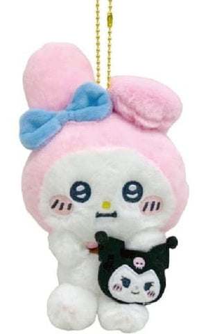 My Melody Nagano X Sanrio Characters Friends Coordination MC Key Ring [USED]