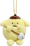 Pompompurin Nagano X Sanrio Characters Friends Coordination MC Key Ring [USED]