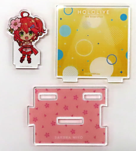 Sakura Miko VTuber Hololive Trading Acrylic Diorama 0th Generation Hololive SUPER EXPO 2022 Pre-Order Exclusive Acrylic Stands [USED]