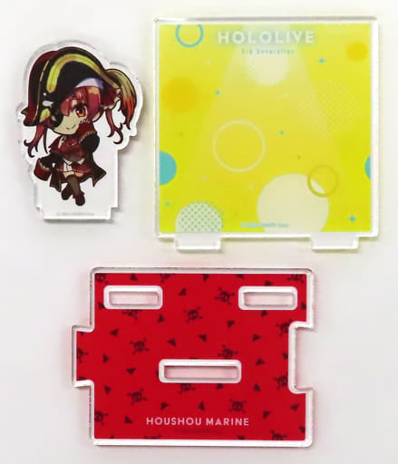 Houshou Marine VTuber Hololive Trading Acrylic Diorama 3rd Generation Hololive SUPER EXPO 2022 Pre-Order Exclusive Acrylic Stands [USED]