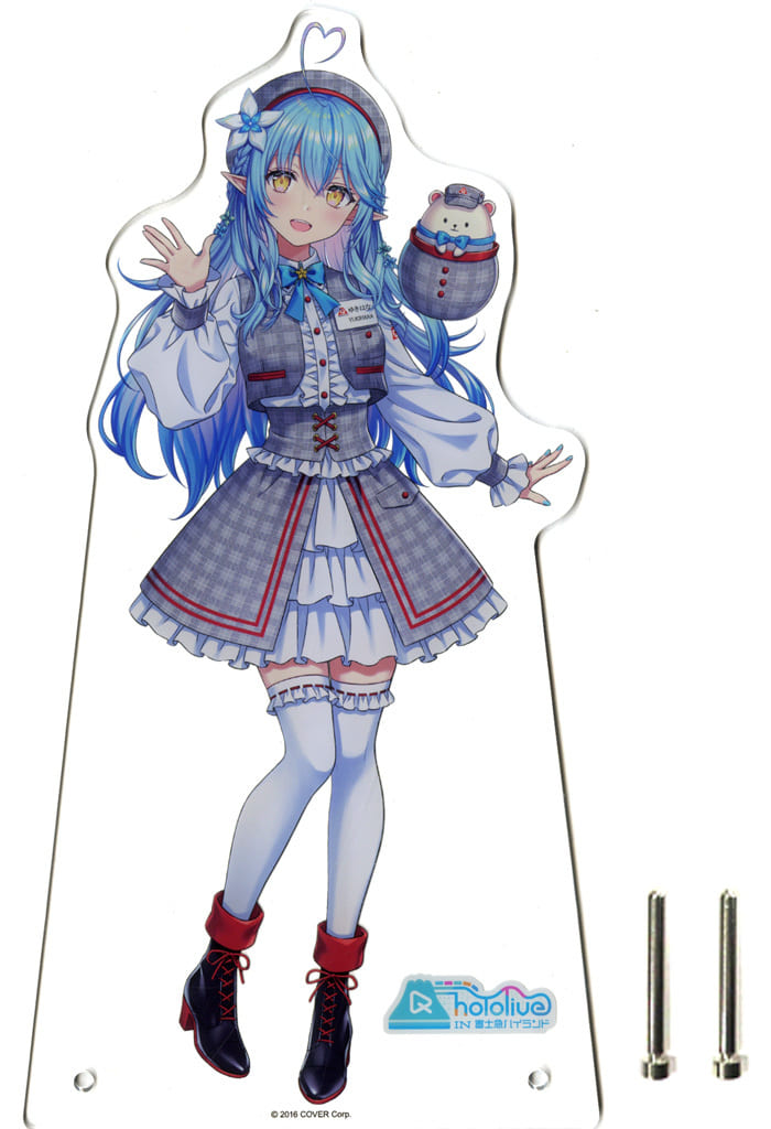 Yukihana Lamy VTuber Hololive Big Acrylic Stand In Fuji-Q Highland 2021 at Fuji-Q Highland 2021 Online Order Exclusive Acrylic Stands [USED]
