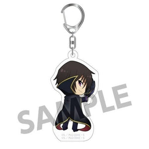 Zero A Code Geass Series Lelouch Collection Trading Acrylic Key Chains Key Chain [USED]