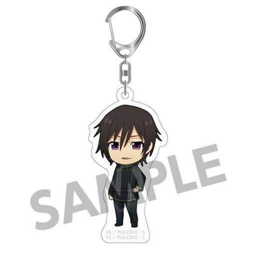 Lelouch Uniform Code Geass Series Lelouch Collection Trading Acrylic Key Chains Key Chain [USED]
