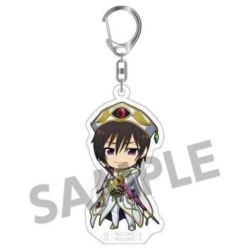 Lelouch Emperor Code Geass Series Lelouch Collection Trading Acrylic Keychains Key Chain [USED]