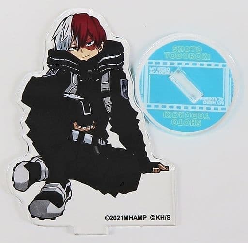 My Hero Academia: World Heroes' Mission Shoto Todoroki Newly Drawn Acrylic Stand Toho Animation Store Limited Bonus Included with Blu-ray/DVD PLUS ULTRA Edition Acrylic Stands [USED]