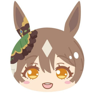 Satono Diamond Umamusume: Pretty Derby Omanjuu Niginigi Mascot 4 Key Ring [USED]