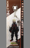 Katsuki Bakugo B Stealth Suit My Hero Academia: World Heroes' Mission Acrylic Key Chain with Motif Key Ring [USED]