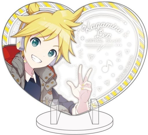 Len Kagamine Street no Sekai Hatsune Miku: Colorful Stage! PIKURIA Stand Collection Vol.3 Acrylic Stands [USED]