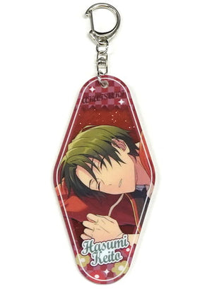 Keito Hasumi Ensemble Stars!! Hanatomo Acrylic Key Chain Group A Chinese First Anniversary Cafe Limited Key Chain [USED]