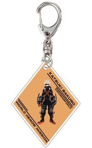 My Hero Academia: World Heroes' Mission Katsuki Bakugo Trading Color Acrylic Keychain Movie Ver. Ver. Keychains [USED]