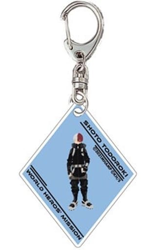 Shoto Todoroki My Hero Academia: World Heroes' Mission Trading Color Acrylic Keychain Movie Ver. Ver. Key Chain [USED]