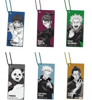 Yuta Okkotsu, etc. Jujutsu Kaisen 0 Trading Metallic Acrylic Key Chain All 6 Types Set Key Chain [USED]