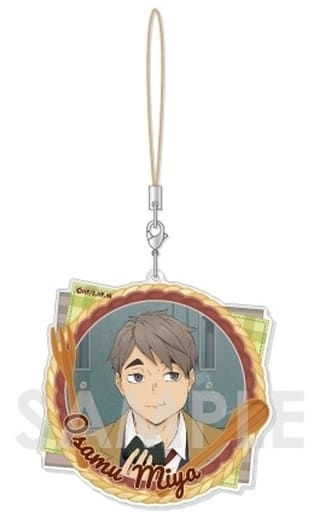 Osamu Miya 10 Haikyu!! Acrylic Strap Itadakimasu! Key Chain [USED]