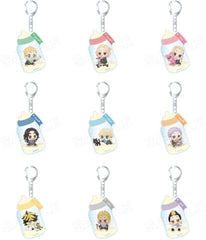 Keisuke Baji, etc. Tokyo Revengers Babu Chara Acrylic Keychain All 9 Types Set Key Chain [USED]