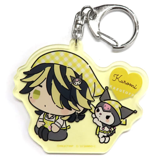 Kazutora Hanemiya Tokyo Revengers X Sanrio Characters Deka Keychain Cooking Mini Character Ver. The Chara Shop 2022 Limited Key Chain [USED]