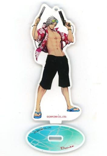 Devil May Cry 5 Dante DMC5 Enjoy! Summer! Trading Acrylic Stand Keychain Keychains [USED]