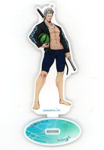 Devil May Cry 5 Vergil DMC5 Enjoy! Summer! Trading Acrylic Stand Keychain Keychains [USED]