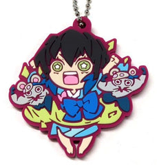 Inoko Muscular Mouse Demon Slayer: Kimetsu no Yaiba Entertainment District Arc Charabanchoukou Rubber Mascot 9th Form Key Ring [USED]