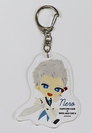 Devil May Cry 5 Nero Trading Acrylic Keychains Capcom Cafe Limited Keychains [USED]
