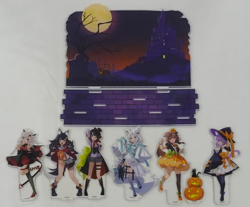 OKFAMS Halloween Collaboration Special VTuber Hololive OKFAMS Acrylic Diorama Stand Acrylic Stands [USED]