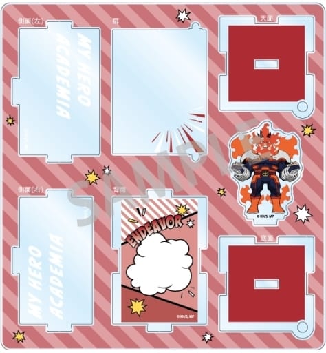 My Hero Academia Endevor Hakoniwa Acrylic Stand Acrylic Stands [USED]