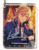 Kaoru Hakaze Ensemble Stars! Trading Acrylic Plate Key Chain Group C animate Cafe Operated by Youme Cafe Overseas Only Key Chain [USED]