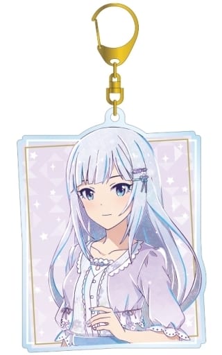 Shiraishi Tsumugi THE IDOLM@STER Starlit Season Ani-Art Big Acrylic Keychain Key Chain [USED]