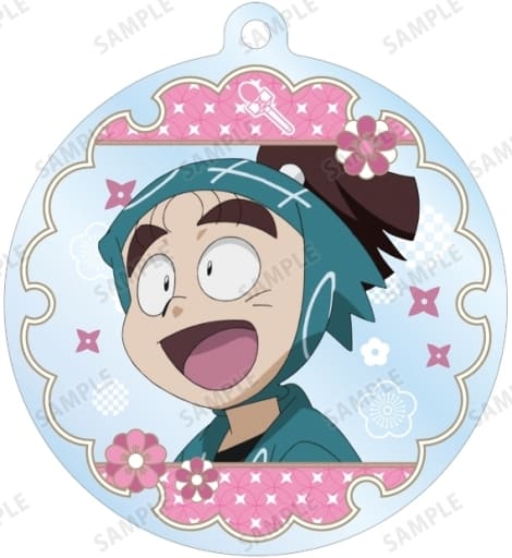 Shouzaemon Kuroki Default Style Nintama Rantaro Trading Acrylic Keychains Class President Committee Ver. Key Chain [USED]