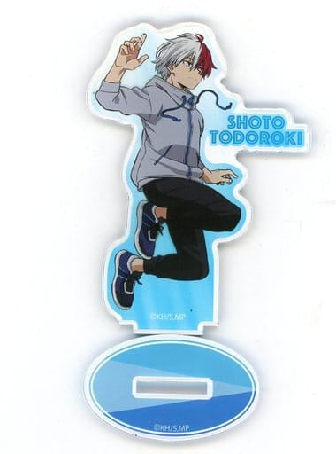 My Hero Academia Shoto Todoroki Acrylic Stand Jump Illustration 7net Limited Acrylic Stands [USED]