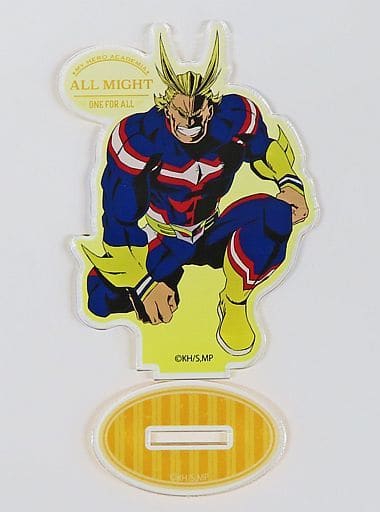 My Hero Academia All Might Acrylic Stand Hero & Villain Illustration 7net Limited Acrylic Stands [USED]