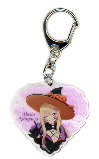 Marin Kitagawa Halloween My Dress-Up Darling Acrylic Key Chain TSUTAYA Limited Key Chain [USED]
