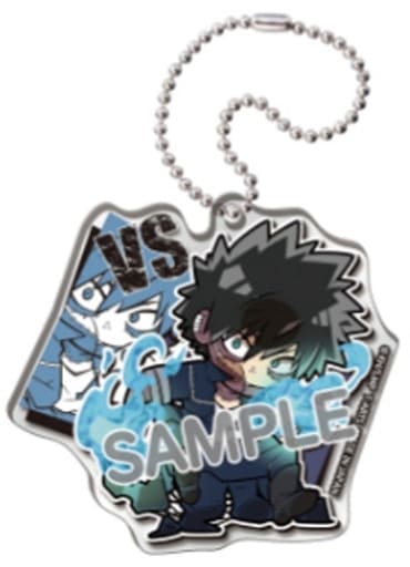 Dabi My Hero Academia Pita! Deformed Hero VS Villain Acrylic Keychain Key Chain [USED]