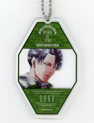Levi Ackerman Attack on Titan Art-Pic Acrylic Key Chain Key Chain [USED]