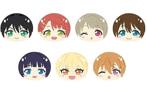 Yu Takasaki, etc. Love Live! Nijigasaki High School Idol Club Omanjuu Niginigi Mascot A All 7 Types Set Key Ring [USED]