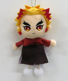 Kyojuro Rengoku Demon Slayer: Kimetsu no Yaiba Mugen Train & Entertainment District Arc Puppet Charm Total Concentration Exhibitions Limited Key Ring [USED]