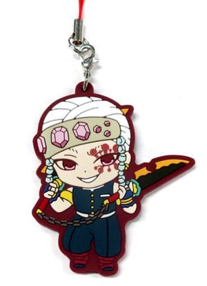 Tengen Uzui 2 Demon Slayer: Kimetsu no Yaiba Metsu! Capsule Rubber Mascot Capsule Rubber Mascot 12 Key Chain [USED]