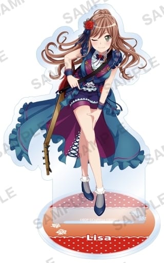 Lisa Imai 2022Ver. BanG Dream! Girls Band Party! Roselia Acrylic Stand Acrylic Stand [USED]