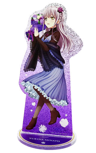 Yukina Minato BanG Dream! Girls Band Party! Kiratto Acrylic Stand Flower Ver. Acrylic Stand [USED]