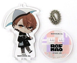 Kagami Hayato Rain Ver. Vtuber Nijisanji Rof-Mao Trading Acrylic Stand Key Chain Vol.2 animatecafe 2nd Edition Limited Key Chain [USED]