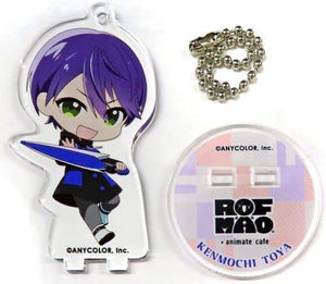 Kenmochi Toya Rain Ver. Vtuber Nijisanji Rof-Mao Trading Acrylic Stand Key Chain Vol.2 animatecafe 2nd Edition Limited Key Chain [USED]