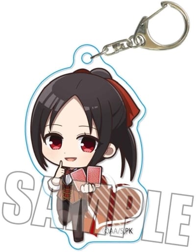 Kaguya Shinomiya B Kaguya-sama: Love is War Season 2 Trading Acrylic Key Chains Dealer Ver. Key Chain [USED]