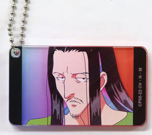 Nobunaga Hazama Hunter x Hunter Ani-Art Clear Label Trading Square Acrylic Key Chain Ver.B Key Chain [USED]