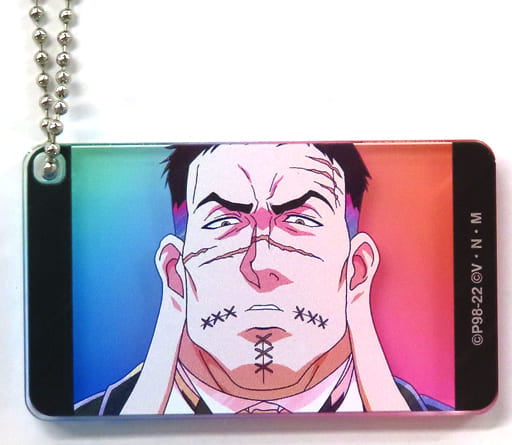 Franklin Bordeaux Hunter x Hunter Ani-Art Clear Label Trading Square Acrylic Key Chain Ver.B Key Chain [USED]