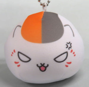 Nyanko-sensei Anger Natsume's Book of Friends Omanjuu Niginigi Mascot animate Limited Key Ring [USED]