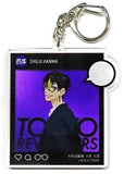 Shuji Hanma Tokyo Revengers Acrylic Keychain Glasses Pop Up Store in Tokyu Hands Limited Key Chain [USED]