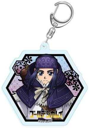 Asirpa Golden Kamuy Cutout Series Acrylic Key Chain Vol.2 Key Chain [USED]