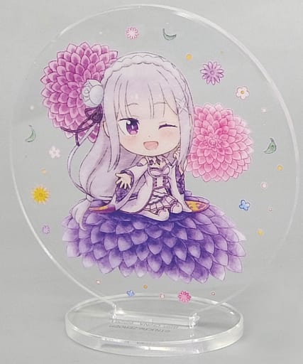 Emilia Re:ZERO -Starting Life in Another World- Ichiban Kuji Yumemiru, Mirai no Monogatari Acrylic Stand Prize F Acrylic Stand [USED]